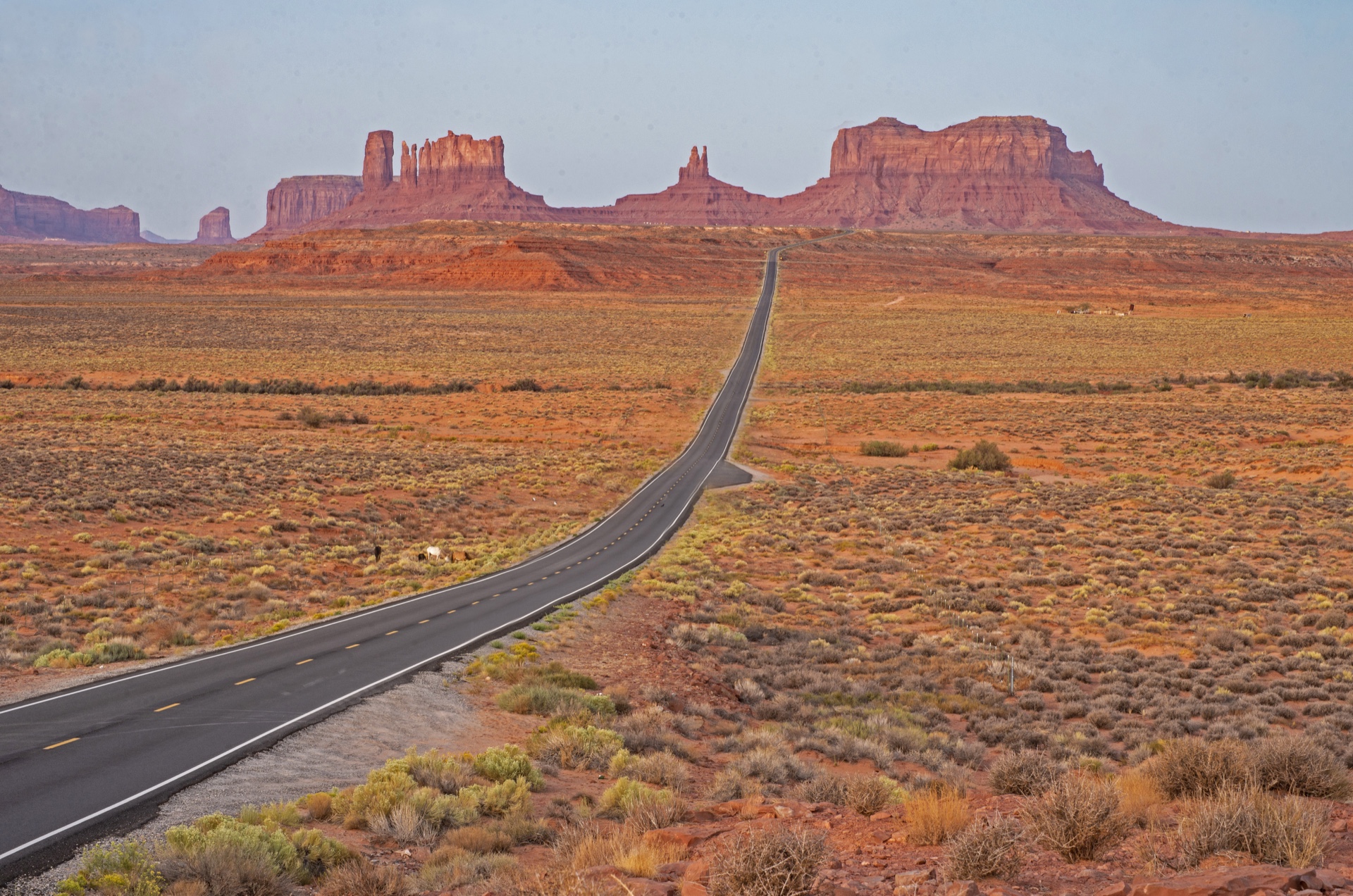 Long, lonely, road