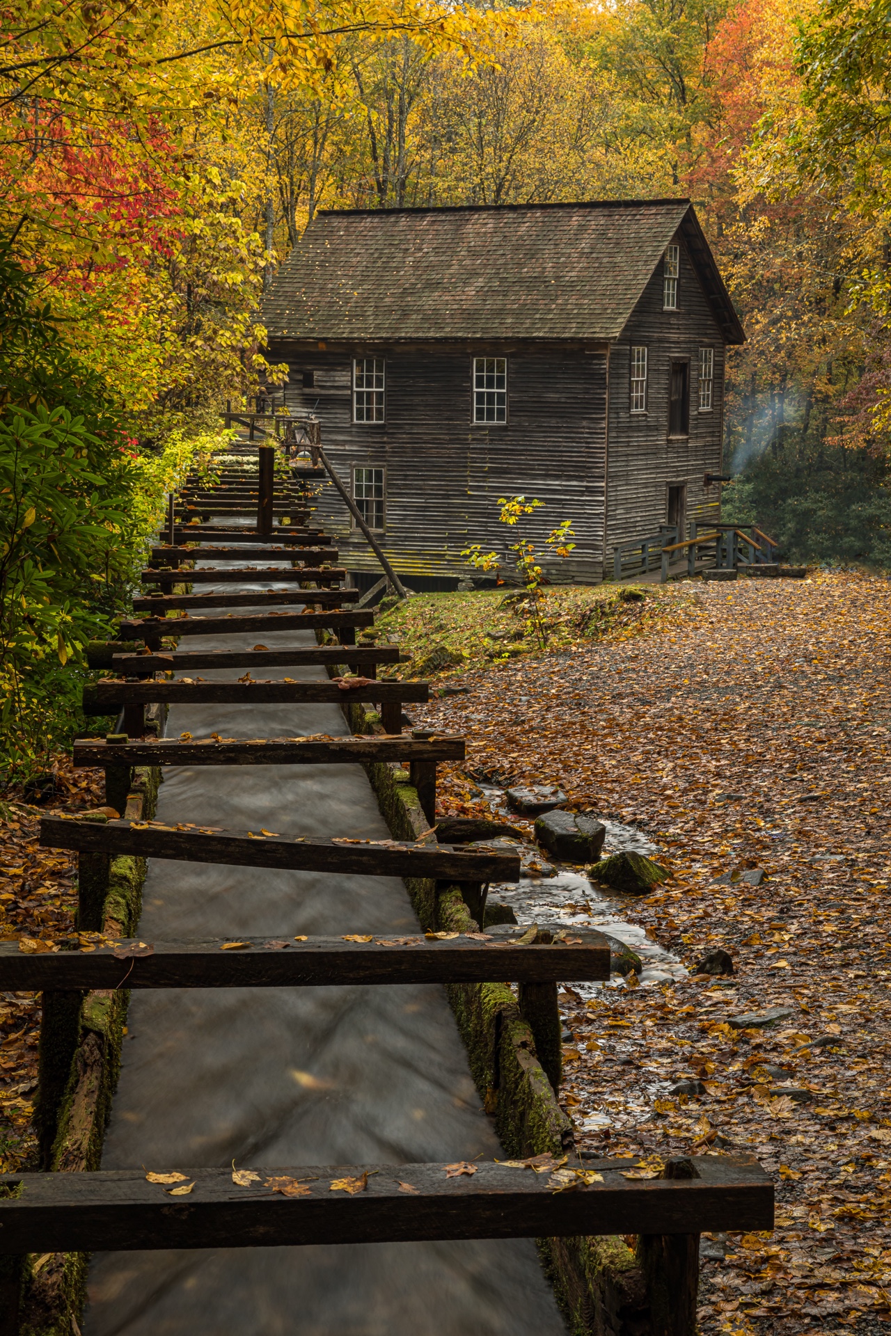 The Waterway to Mingus Mill