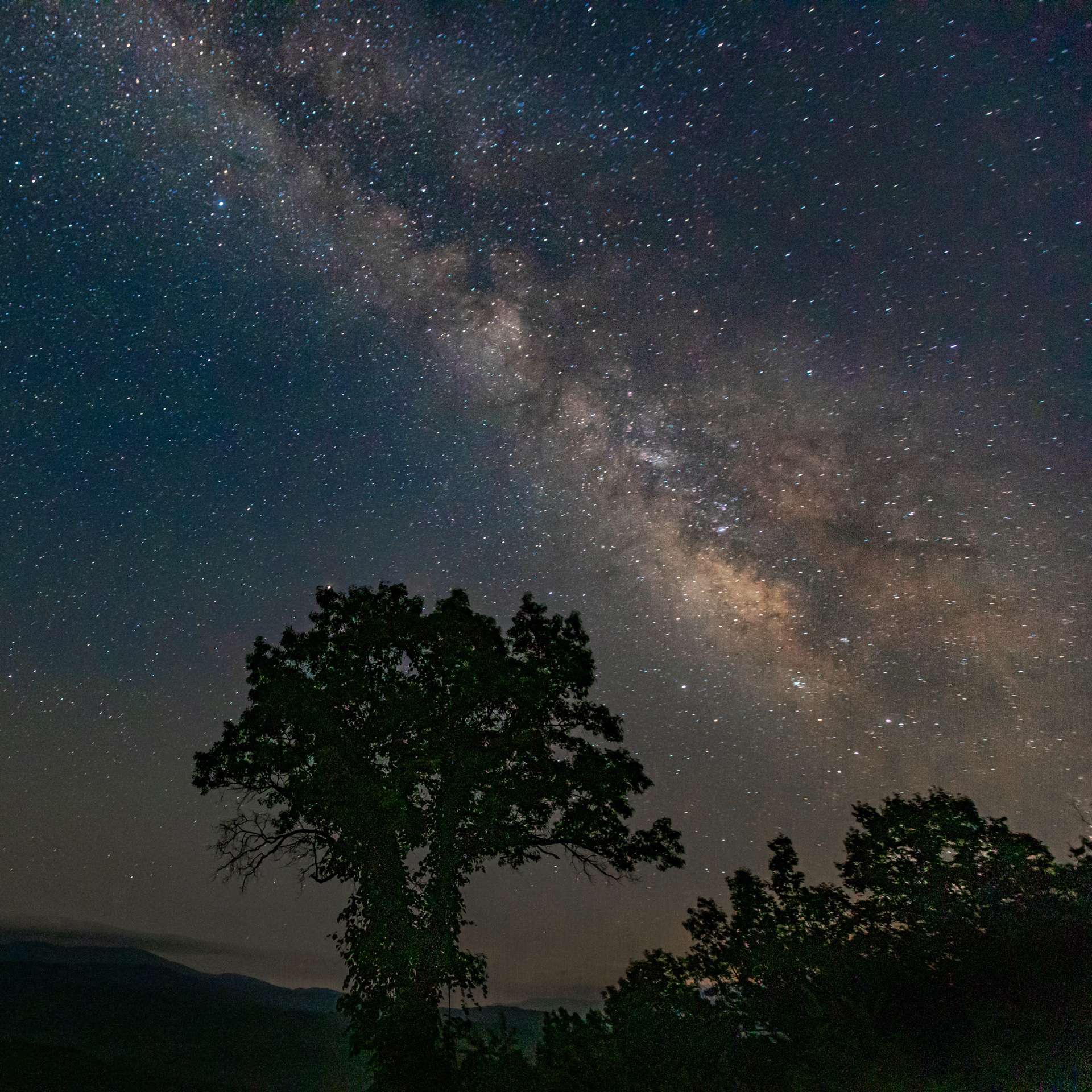 Milky Way on Foothills