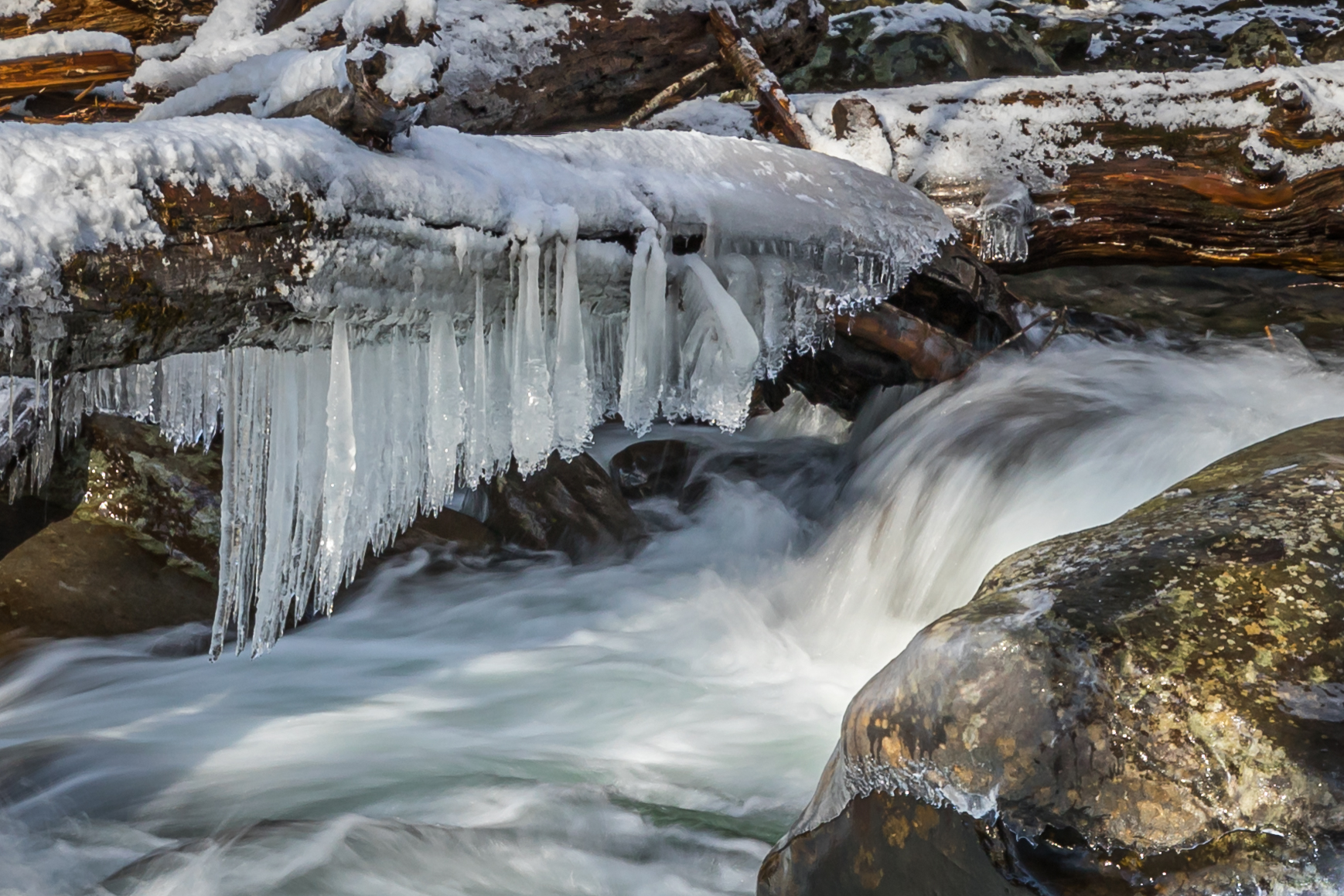 Icicles and the Waterfall
