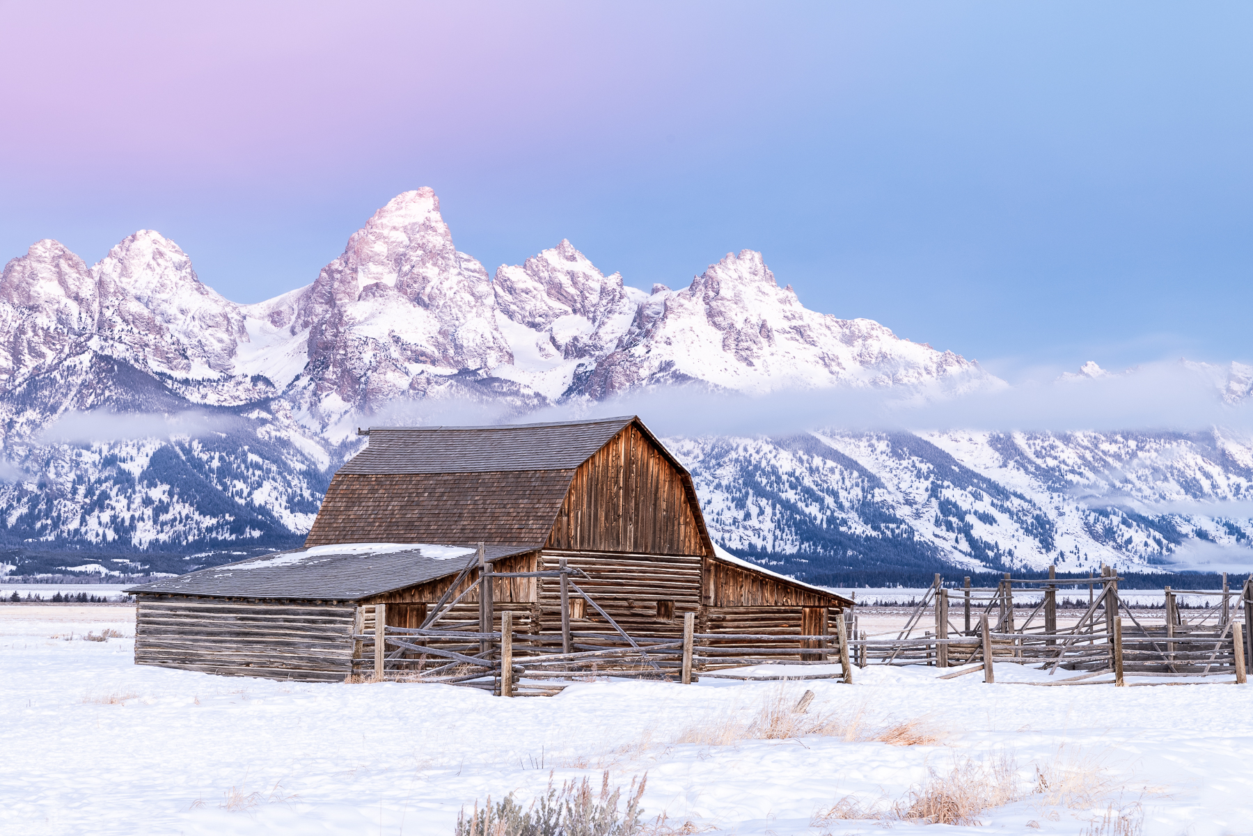 Snowy Tetons