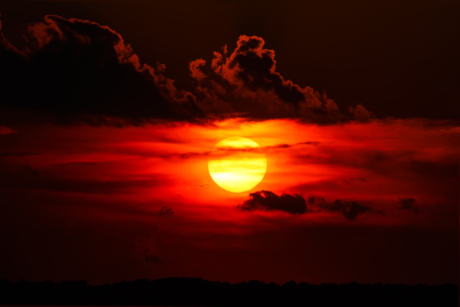 Sunset over Cape Hatteris