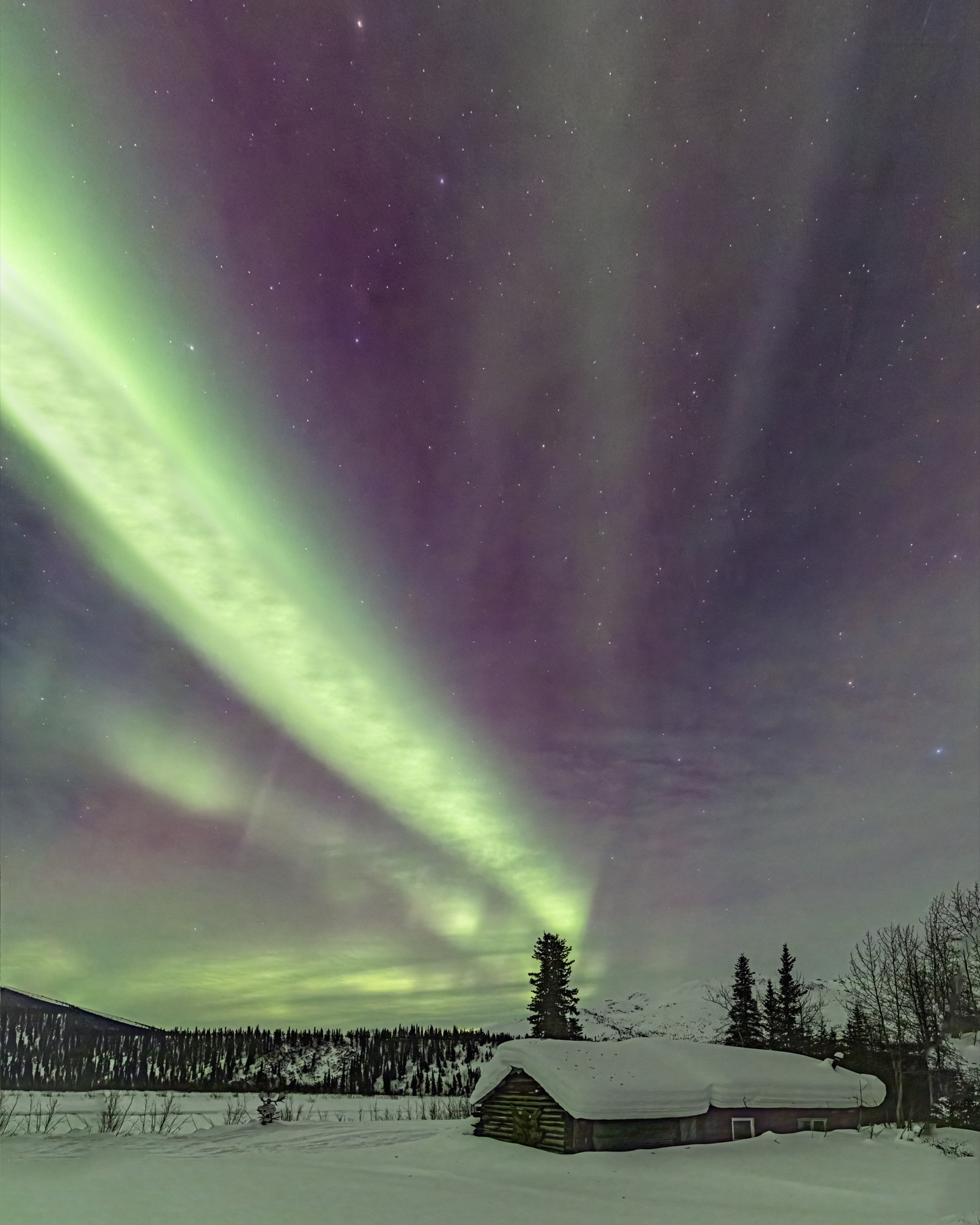 Wiseman Alaska Aurora