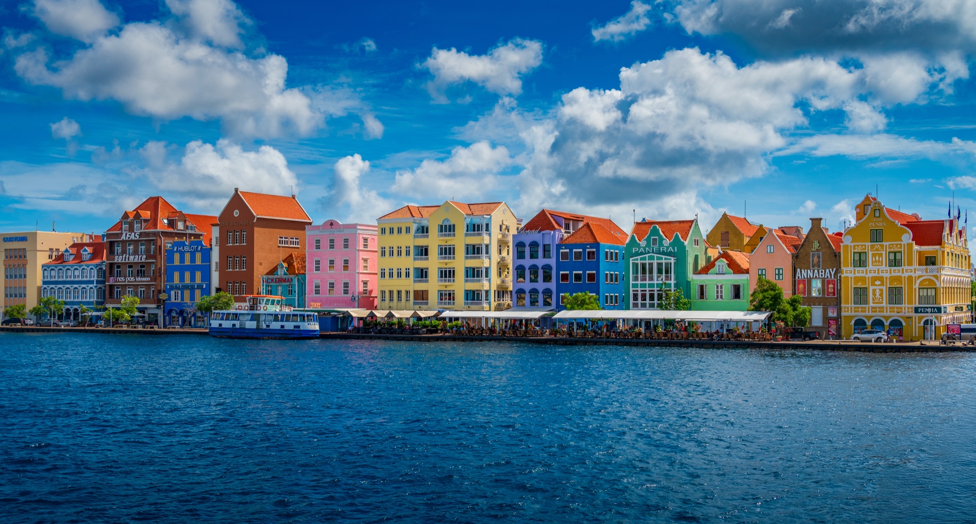 Vibrant Dutch Town