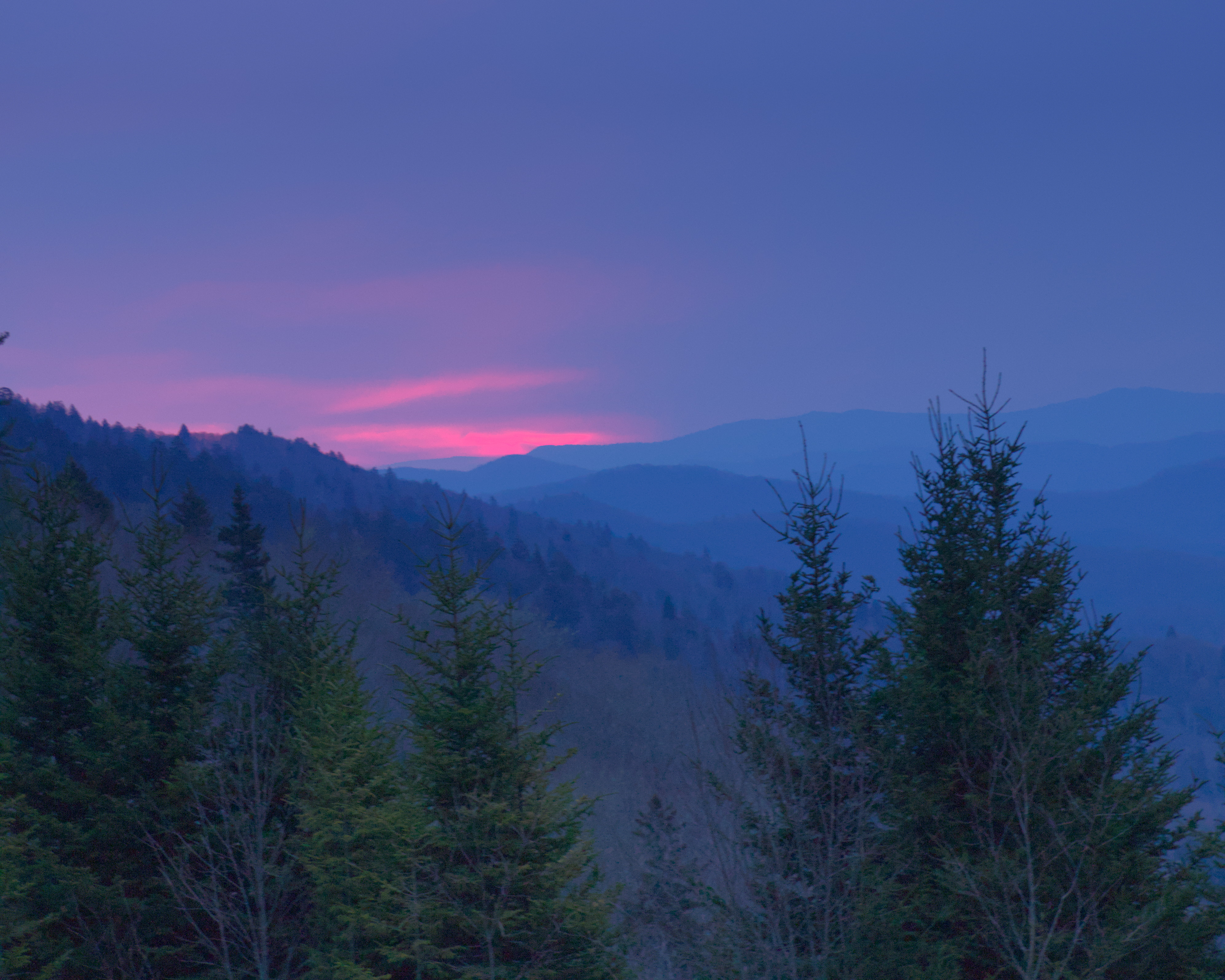 Foothills Parkway Sunrise