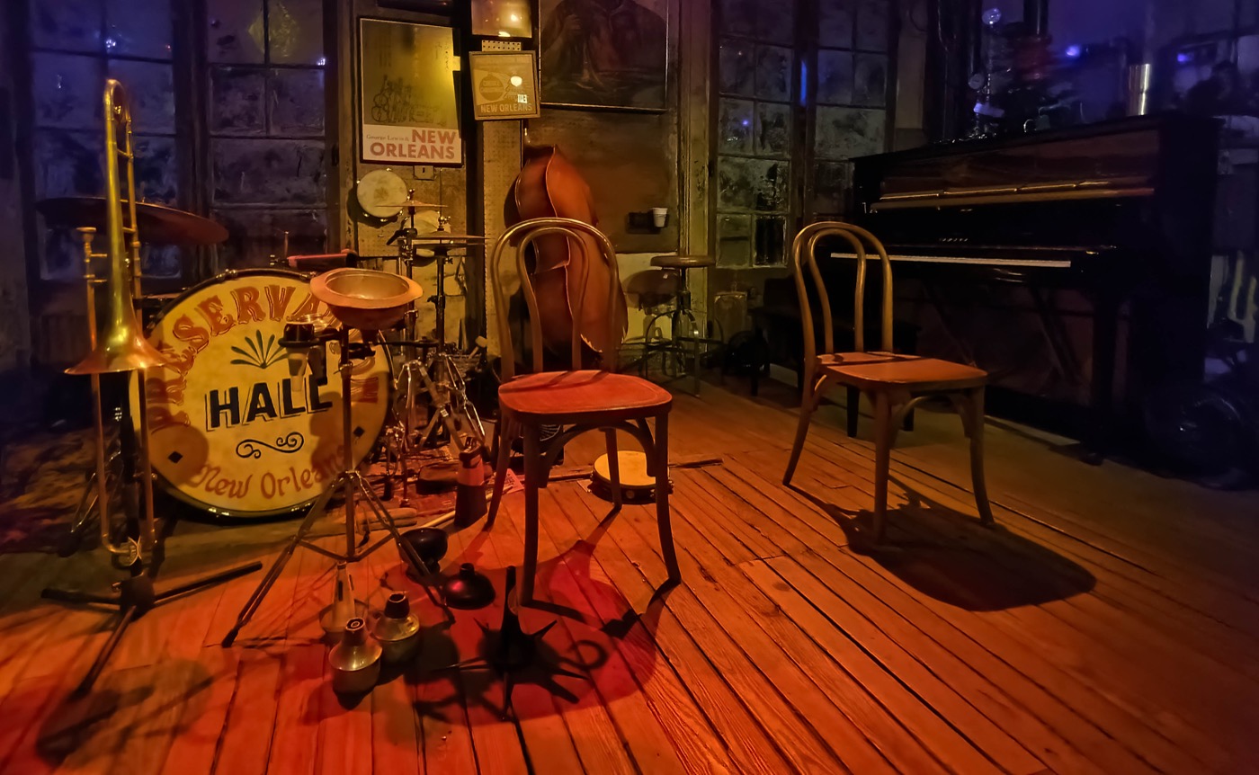 Preservation Hall Stage Ready